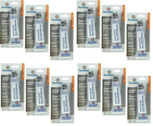 Load image into Gallery viewer, Permatex 80050 Clear RTV Silicone Adhesive Sealant 3 oz Tube - Pack of 12