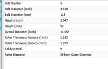 Load image into Gallery viewer, NEW FITS CHEVY,PONTIAC,SATURN,SUZUKI FRONT PAINTED BRAKE ROTORS(SET OF 2)55148