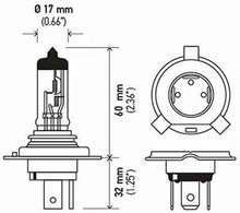 Load image into Gallery viewer, HELLA 9003 2.0TB High Performance Bulb, 12V, 60/55W, 2 Pack