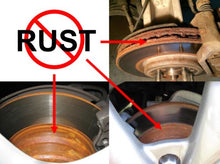 Load image into Gallery viewer, REAR CARBON DRILLED ROTOR&CERAMIC PAD W/HARDWARE FIT ASPEN/DURANGO/DODGE RAM/RAM