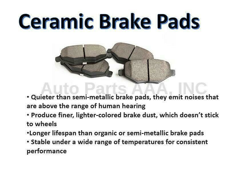 FITS 2012-2018 HYUNDAI ACCENT,KIA RIO FRONT LH / RH BRAKE PAD SET