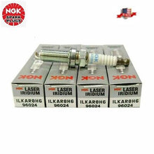 Load image into Gallery viewer, NEW 4PCS NGK LASER IRIDIUM PREMIUM SPARK PLUGS ILKAR8H6 (96024)