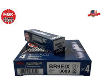 Load image into Gallery viewer, (SET OF 4) NEW NGK IRIDIUM IX SPARK PLUG BR9EIX(3089)