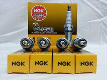 Load image into Gallery viewer, NEW 4PCS SET NGK SPARK PLUGS G-POWER PLATINUM LFR5AGP (5018)