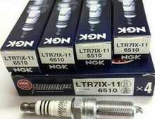 Load image into Gallery viewer, NEW 4PCS SET NGK SPARK PLUGS IRIDIUM IX LTR7IX-11 (6510)