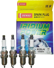 Load image into Gallery viewer, DENSO # 5358 IRIDIUM Power Spark Plugs -- IK20L ----- 4 PCS NEw