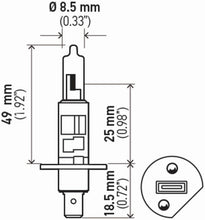 Load image into Gallery viewer, HELLA H1 100WTB High Wattage Bulbs, 12V
