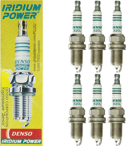 DENSO # 5358 IRIDIUM Power Spark Plugs -- IK20L {6 PCS NEW}