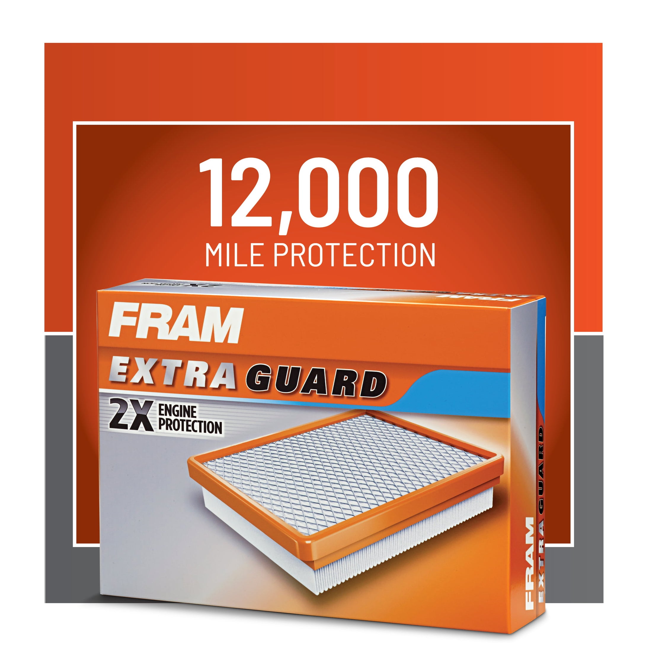 FRAM Extra Guard Air Filter, CA8142 for Select Ford and Mercury Vehicles