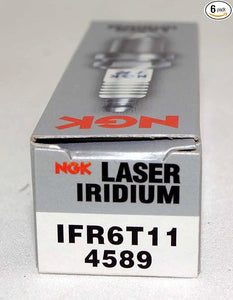 NGK 4589 Laser Iridium Spark Plugs - 6 PCSNEW…