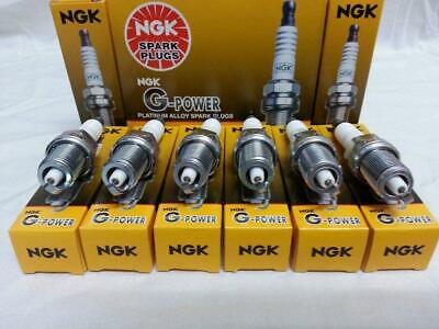 (SET OF 6) NEW NGK PLATINUM SPARK PLUG BKR5EGP