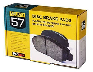 Disc Brake Pad Set-Select Ceramic With Hardware Kit Front Promax 57-1455