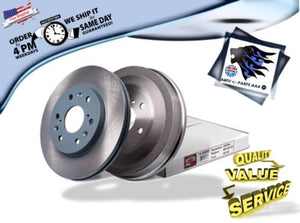 SET OF 2 Disc Brake Rotor Rear Promax fits 03-14 Volvo XC90   34256