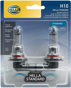 HELLA H10TB Standard Halogen Bulbs, 12 V, 45W