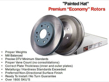 Load image into Gallery viewer, REAR PAINTED LH/RH BRAKE ROTORS FITS A3,A3 QUTTRO,Q3,CC,GTI,JETTA,PASSAT,TIGUAN
