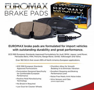 FRONT 1842 CERAMIC PADS WITH HARDWARE KIT FITS RAM PROMASTER 2500,3500 2016-2021