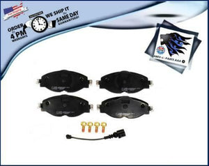 Hybrid Brake Pad 4pcs FRONT w/Wire for MERCEDES-BENZ AMG GT53 19-20, SL600 08-11