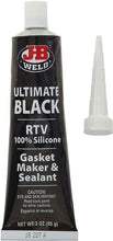 Load image into Gallery viewer, J-B Weld 32329 Ultimate Black RTV Silicone Gasket Maker and Sealant - 6 Pack
