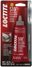 Load image into Gallery viewer, 2096059 NEW LOCTITE 518 GASKET MAKER FLANGE SEALANT 50ML
