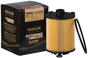 PG Oil Filter, Extended Life PG9983EX| Fits 2016-20 Volvo XC90, 2015-20 XC60, S60, 2019-20 XC40, 2017-20 S90, 2015-20 V60, 2017-20 V60 Cross Country