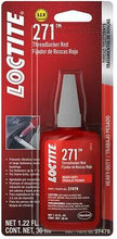 Load image into Gallery viewer, 37479 Loctite 271 Thread locker High-Strength, High-Temp, Fluorescent, Anaerobic
