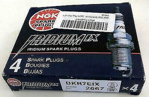 (4PCS ) Spark Plug-Iridium IX NGK 2667 BKR7EIX