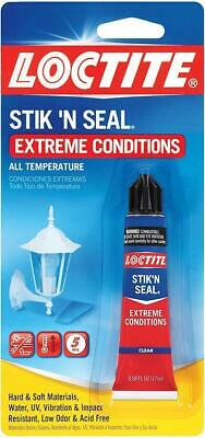 (1 pc ) 1360784 loctite Stik n' Seal Extreme Conditions Adhesive, Single, Clear